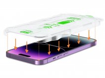 iPhone 16 Pro Max Screen Protector met Easy Applicator