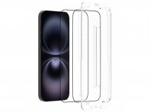 Just in Case iPhone 16 Pro Max Screen Protector Glas - Perfect Result Applicator