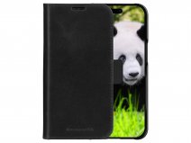 dbramante1928 Lynge MagSafe 2in1 Case Zwart - Leren iPhone 16e Hoesje
