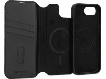 Decoded Leather Detachable Wallet Case Zwart - iPhone 16e hoesje