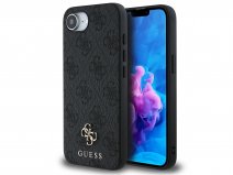 Guess 4G Charm Monogram MagSafe Case Grijs - iPhone 16e hoesje