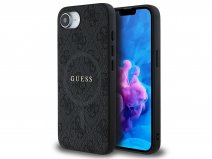 Guess 4G Monogram MagSafe Case Grijs - iPhone 16e hoesje