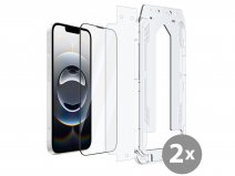 Just in Case iPhone 16e Screen Protector Glas - Perfect Result Applicator (2-pack)