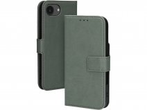 Mobiparts Classic Wallet MagSafe Folio Groen - iPhone 16e hoesje