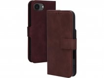Mobiparts Classic Wallet MagSafe Folio Rood - iPhone 16e hoesje