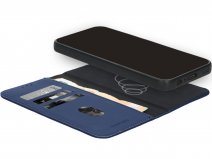 Mobiparts Magnetic 2in1 Leather Folio Blauw - iPhone 16e hoesje