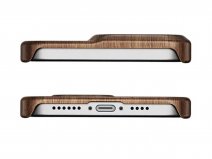 RAUW Slim Case 0,7mm Walnoot - Houten iPhone 16e hoesje