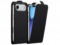 Accezz Flip Case Zwart - iPhone 17 Air hoesje