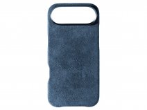 Alcanside Alcantara iPhone 17 Air hoesje MagSafe Case - Ocean Blue