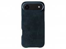 Alcanside Alcantara iPhone 17 Air hoesje MagSafe Case - Navy Blue