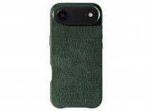 Alcanside Alcantara iPhone 17 Air hoesje MagSafe Case - Midnight Green