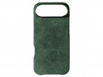 Alcanside Alcantara iPhone 17 Air hoesje MagSafe Case - Midnight Green
