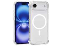 Anti-Shock Doorzichtig iPhone 17 Air hoesje TPU met MagSafe Ring