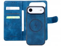 CaseMania 2in1 Bookcase MagSafe Donkerblauw - iPhone 17 Air Hoesje