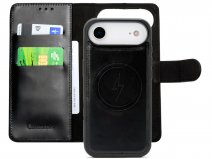 CaseMania 2in1 Leather Bookcase Zwart - iPhone 17 Air Hoesje Leer