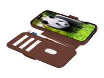 dbramante1928 Lynge 2in1 Leather Case - iPhone 17 Air Hoesje Leer Bruin