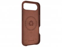 dbramante1928 Roskilde Leather Case Dark Tan - Leren iPhone 17 Air hoesje