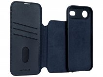Decoded Leather Detachable Wallet Case Blauw - iPhone 17 Air hoesje