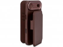 Decoded Leather Detachable Wallet Case Bruin - iPhone 17 Air hoesje