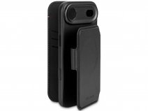 Decoded Leather Detachable Wallet Case Zwart - iPhone 17 Air hoesje