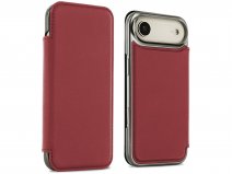 Greenwich Blake Leather Folio Fireglow Red - iPhone 17 Air Hoesje