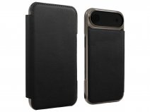 Greenwich Blake Leather Folio Beluga Black - iPhone 17 Air Hoesje