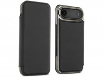 Greenwich Blake Leather Folio Beluga Black - iPhone 17 Air Hoesje
