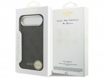 Guess Classic Monogram MagSafe Case Grijs - iPhone 17 Air hoesje