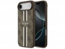 Guess Varsity Monogram MagSafe Case Bruin - iPhone 17 Air hoesje