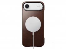 Nomad Horween Traditional Leather Case Bruin - iPhone 17 Air hoesje