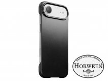 Nomad Horween Traditional Leather Case Zwart - iPhone 17 Air hoesje