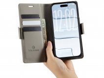 Solidenz 2-in-1 Bookcase MagSafe Beige - iPhone Air Hoesje