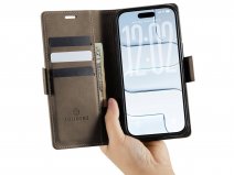 Solidenz 2-in-1 Bookcase MagSafe Bruin - iPhone Air Hoesje