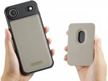 Solidenz iPhone Air Hoesje - Back Case met MagSafe Wallet Beige