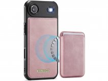Solidenz iPhone Air Hoesje - Back Case met MagSafe Wallet Roze