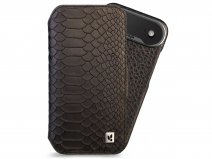 Vaja 2in1 V-Mag Leather Wallet Case MagSafe Kobra - iPhone 17 Air Hoesje Leer
