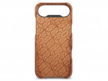 Vaja V-Mag Grip Leather Case MagSafe Camel - iPhone 17 Air Hoesje Leer