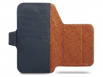 Vaja V-Mag Wallet Wrap Donkerblauw - iPhone 17 Air Omslag met Pashouder
