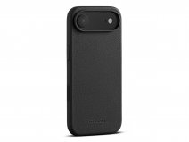 Woolnut Leather Case Zwart - iPhone Air hoesje