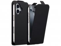 Accezz Flip Case Zwart - iPhone 17 hoesje