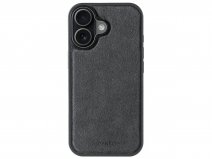 Alcanside Alcantara iPhone 17 hoesje MagSafe Back Case - Space Grey