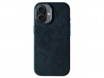 Alcanside Alcantara iPhone 17 hoesje MagSafe Case - Navy Blue