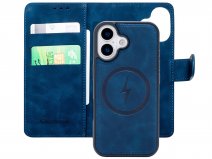 CaseMania 2in1 Bookcase MagSafe Donkerblauw - iPhone 17 Hoesje