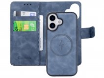CaseMania 2in1 Bookcase MagSafe Grijs - iPhone 17 Hoesje