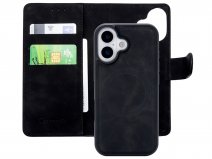 CaseMania 2in1 Bookcase MagSafe Zwart - iPhone 17 Hoesje