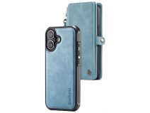 CaseMania 2in1 True Wallet Case Aqua - iPhone 17 Hoesje