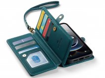 CaseMania 2in1 True Wallet Case Groen - iPhone 17 Hoesje