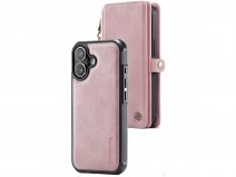 CaseMania 2in1 True Wallet Case Roze - iPhone 17 Hoesje
