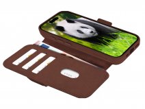 dbramante1928 Lynge 2in1 Leather Case - iPhone 17 Hoesje Leer Bruin