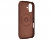 dbramante1928 Roskilde Leather Case Dark Tan - Leren iPhone 17 hoesje